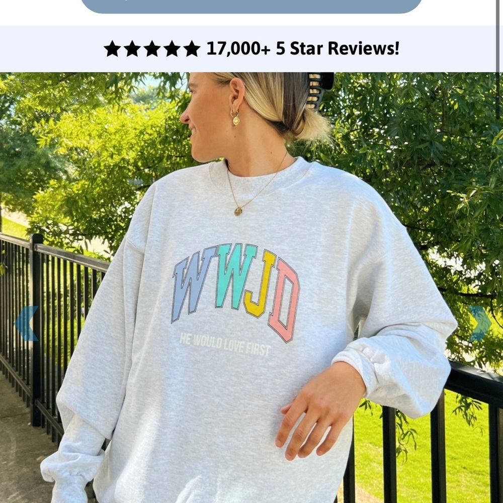 WWJD HWLF Crewneck